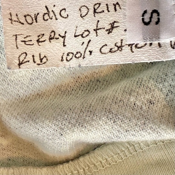 Cotton Citizen Nordic Print V Neck Fringe Detail Pullover Navy Blue - Picture 4 of 7